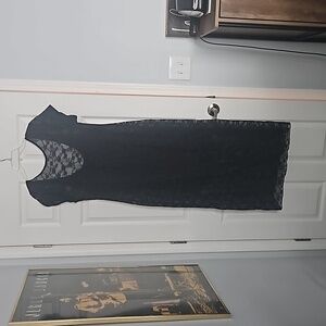 Black lace Maxi Dress size XXL Wild Fable